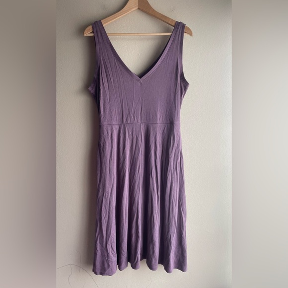 a new day Dresses & Skirts - A New Day Woman Purple Soft Pockets Mid Dress Size Large